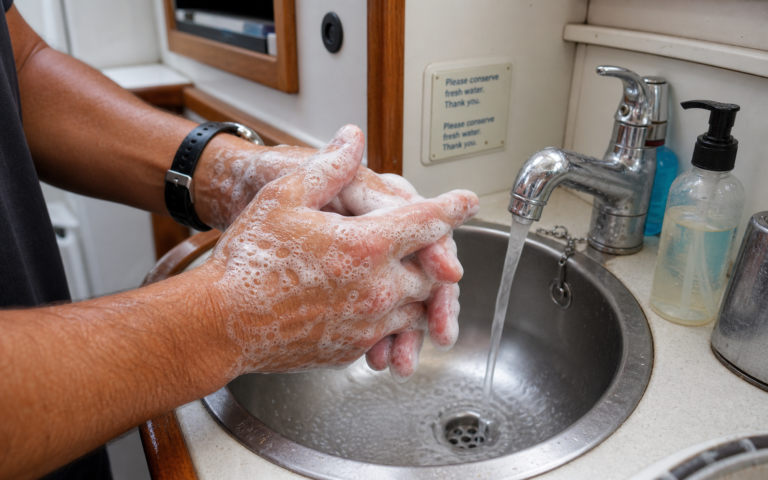 prevención norovirus lavado manos síntomas norovirus crucero