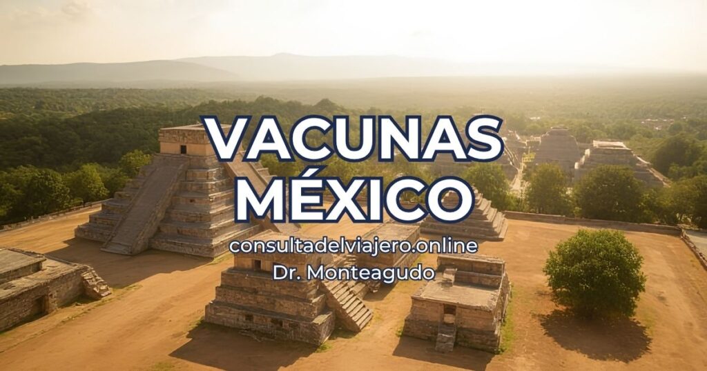 vacunas para viajar a México Dr Monteagudo Consulta del Viajero Online